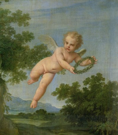 María Magdalena penitente, 1700-05 (detalle) de Marcantonio Franceschini